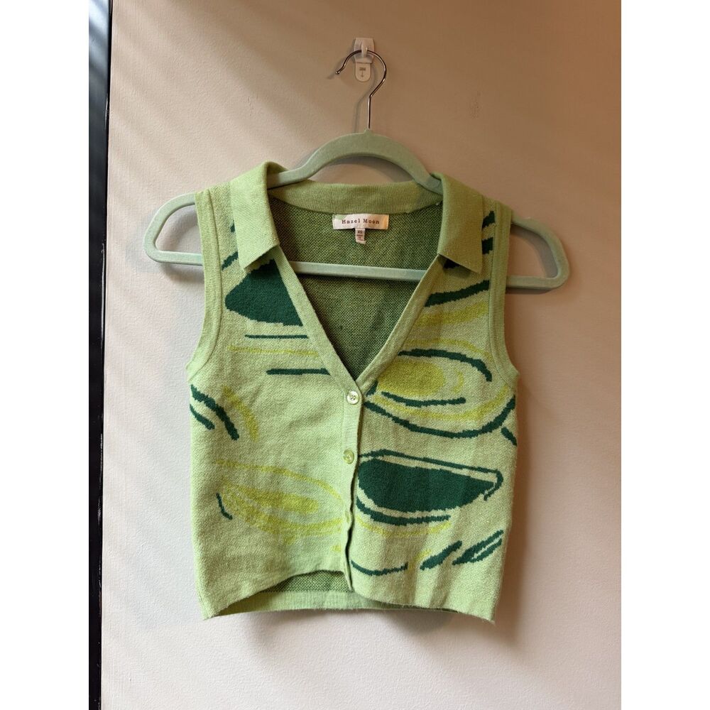 Hazel Moon XS Green Vest